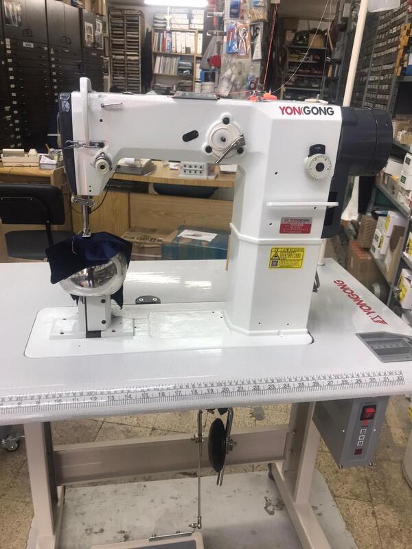 מכונת עמוד לתפירת פאות מנוע DD מובנה ושקט עם תפוח דגם 810 YONGONG או DISON - טופף ויקטור בע